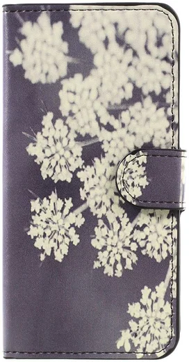 Huawei P10 Lite Portemonnee Hoesje Flower afbeelding 1