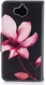 Huawei Y6 (2017) Portemonnee Flip Hoesje Print Bloem afbeelding 5