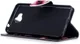 Huawei Y6 (2017) Portemonnee Flip Hoesje Print Bloem afbeelding 6