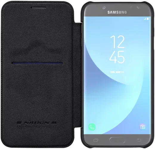 Nillkin Qin Book Case Samsung Galaxy J5 (2017) Zwart afbeelding 2