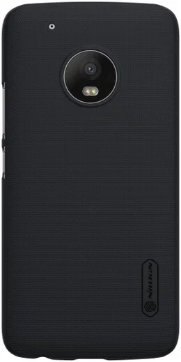 Nillkin Super Frosted Shield Case Motorola Moto G5 Plus Zwart afbeelding 2