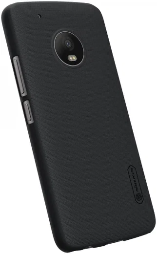 Nillkin Super Frosted Shield Case Motorola Moto G5 Plus Zwart afbeelding 4