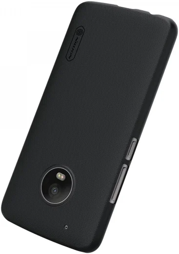Nillkin Super Frosted Shield Case Motorola Moto G5 Plus Zwart afbeelding 5