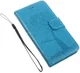 Samsung Galaxy J5 (2017) Portemonnee Boom Hoesje Blauw afbeelding 7