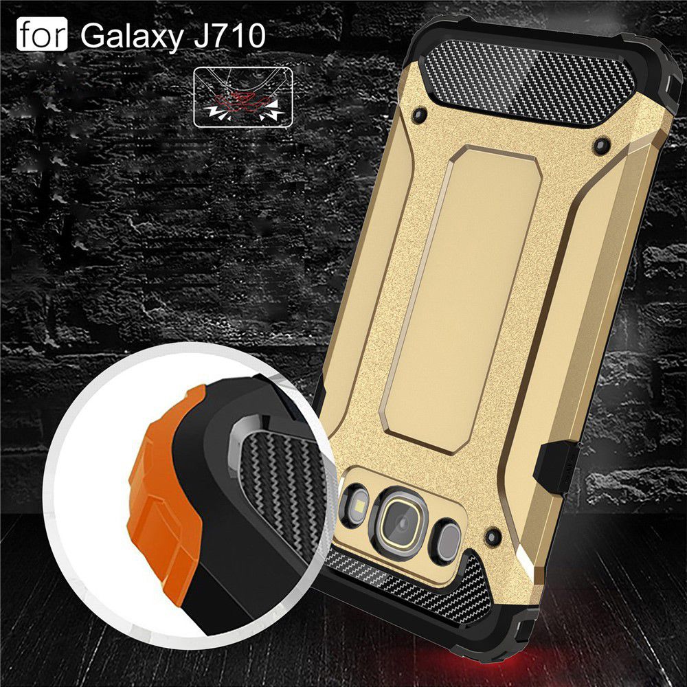 Samsung Galaxy J7 (2016) Hybride Hoesje Roze afbeelding 3
