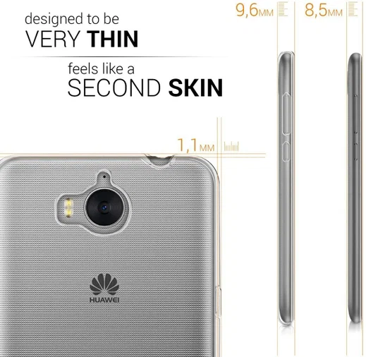 Huawei Y6 (2017) Transparant Hoesje afbeelding 6