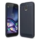 Motorola Moto G5S Plus Geborsteld TPU Hoesje Blauw afbeelding 1