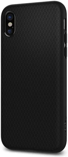 Spigen Liquid Air Apple iPhone X Hoesje Zwart afbeelding 2