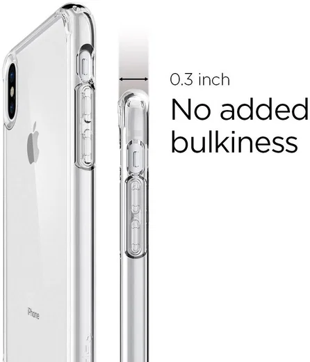Spigen Ultra Hybrid Apple iPhone X Hoesje Transparant afbeelding 6