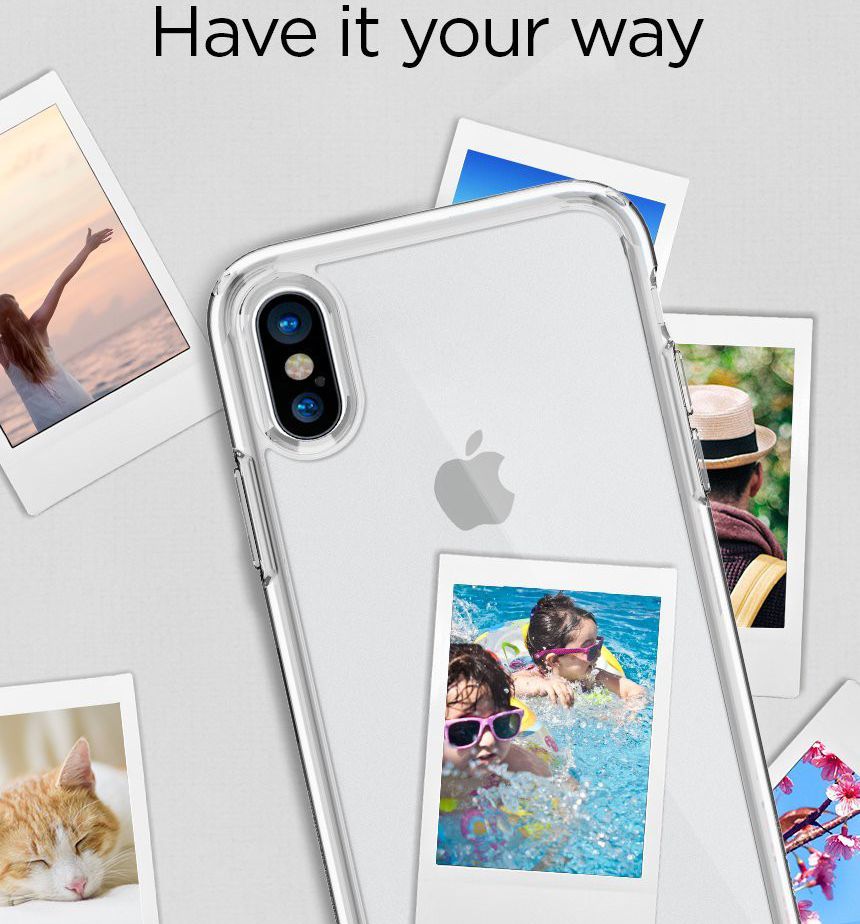 Spigen Ultra Hybrid Apple iPhone X Hoesje Transparant afbeelding 8