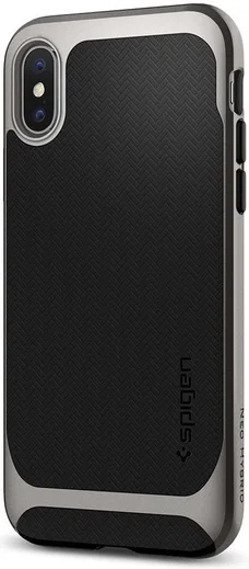 Spigen Neo Hybrid Apple iPhone X Gunmetal afbeelding 5