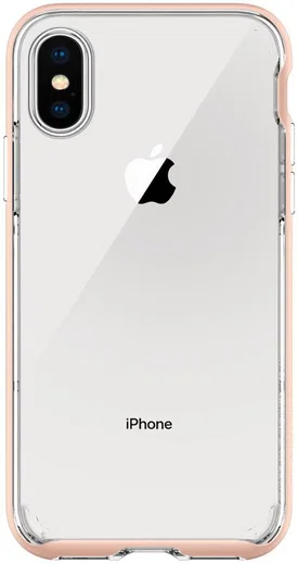 Spigen Neo Hybrid Crystal Hoesje Apple iPhone X Rose Goud afbeelding 6