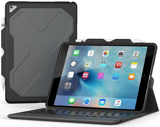 Zagg Rugged Keyboard Case iPad Air (2019) / iPad Pro 10.5 2017 afbeelding 1