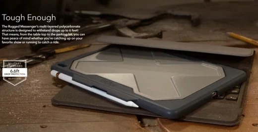 Zagg Rugged Keyboard Case iPad Air (2019) / iPad Pro 10.5 2017 afbeelding 6