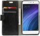 Xiaomi Redmi 4a Portemonne Hoesje Zwart afbeelding 1