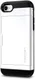 Spigen Slim Armor Card Holder Case Apple iPhone 7 / 8 White afbeelding 2
