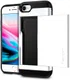 Spigen Slim Armor Card Holder Case Apple iPhone 7 / 8 White afbeelding 1