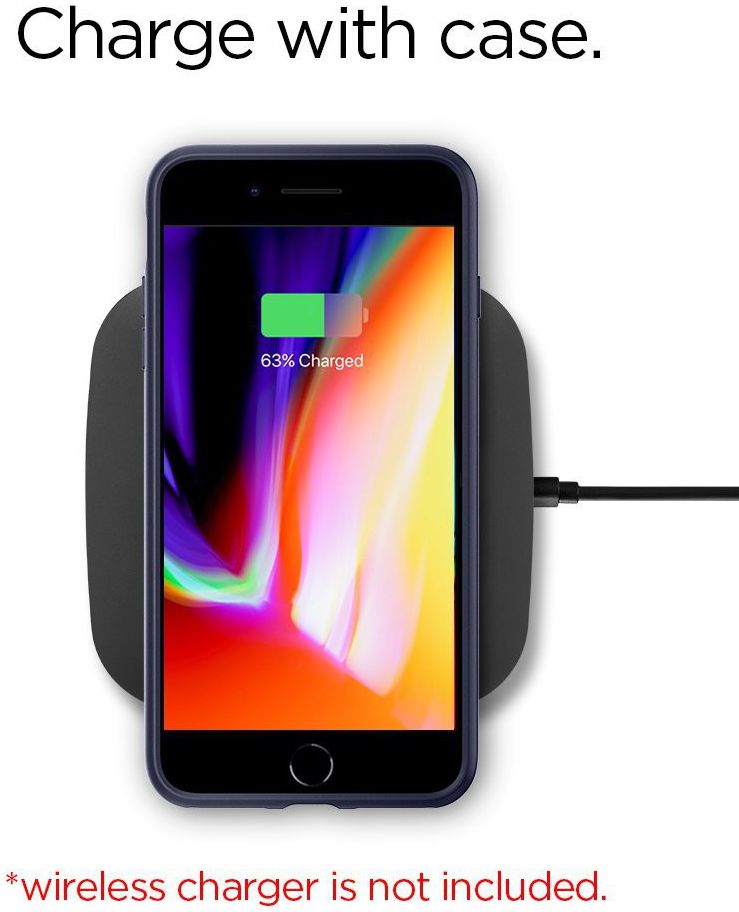 Spigen Liquid Armor Hoesje iPhone 7 / 8 Blauw afbeelding 5