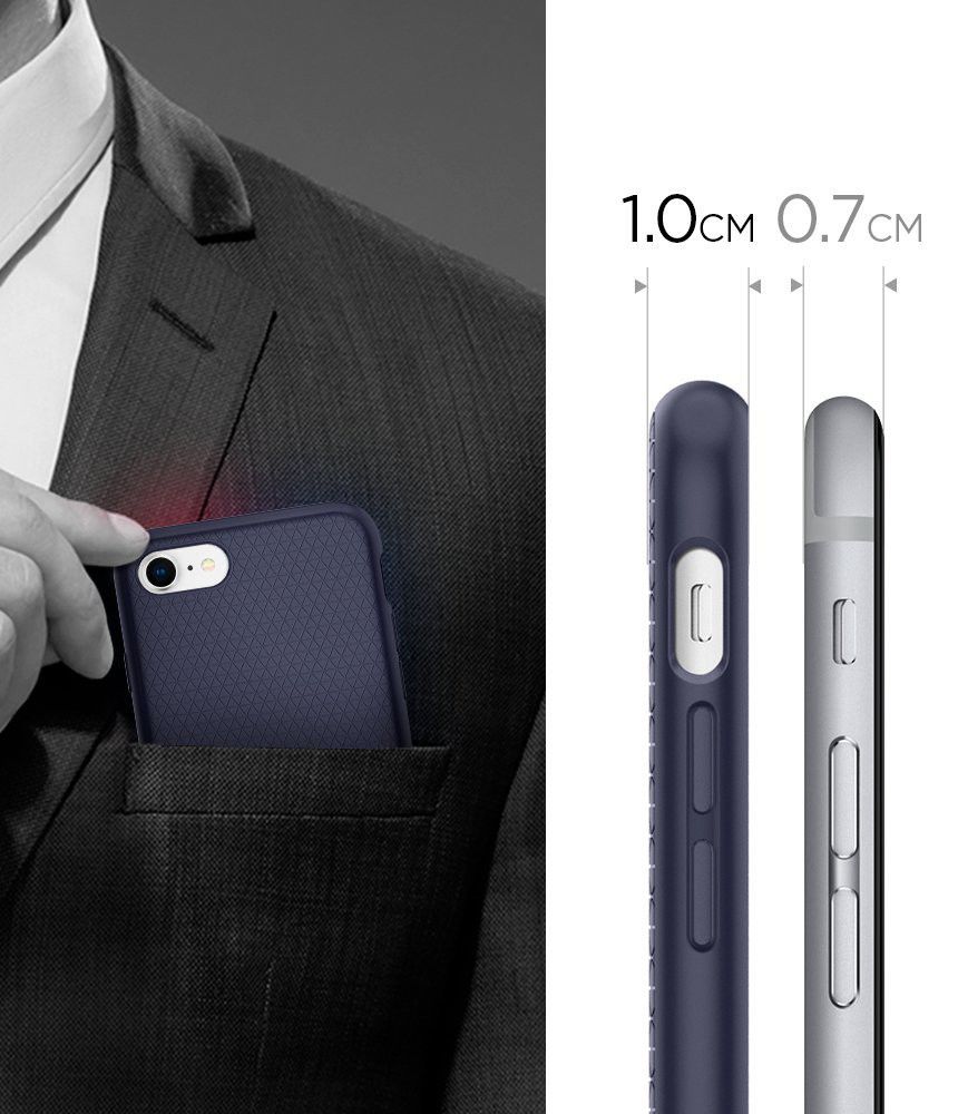 Spigen Liquid Armor Hoesje iPhone 7 / 8 Blauw afbeelding 8