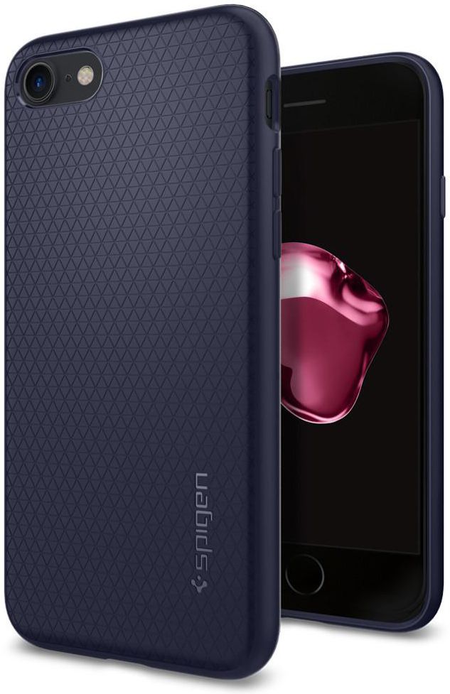 Spigen Liquid Armor Hoesje iPhone 7 / 8 Blauw afbeelding 1