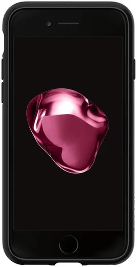 Spigen Ultra Hybrid 2 Case Apple iPhone 7 / 8 Zwart afbeelding 4