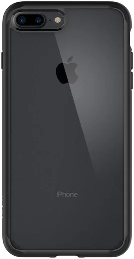 Spigen Ultra Hybrid 2 Apple iPhone 7 Plus / 8 Plus Hoesje Zwart afbeelding 3