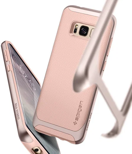 Spigen Neo Hybrid Samsung Galaxy S8 Hoesje Roze afbeelding 2