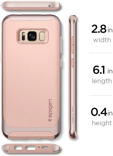 Spigen Neo Hybrid Samsung Galaxy S8 Hoesje Roze afbeelding 9
