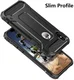 Apple IPhone X/XS Hoesje Shock Proof Hybride Backcover Zwart afbeelding 8