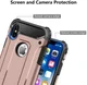 Apple iPhone X Schokbestendig Hybride Hoesje Roze Goud afbeelding 5
