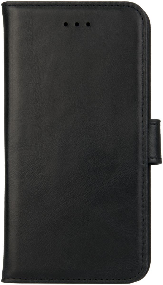 Rosso Deluxe Samsung Galaxy Note 8 Hoesje Echt Leer Book Case Zwart afbeelding 2