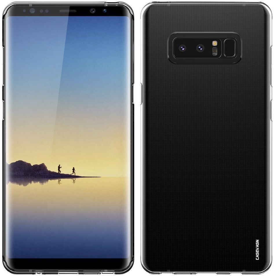 Samsung Galaxy Note 8 Hoesje Dun TPU Transparant afbeelding 6