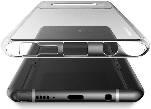 Samsung Galaxy Note 8 Hoesje Dun TPU Transparant afbeelding 7