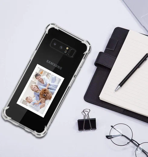 Samsung Galaxy Note 8 Robuust Transparant Hoesje afbeelding 4