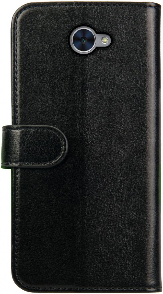 Rosso Element Huawei Y7 (2017) Hoesje Book Cover Zwart afbeelding 4