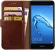 Rosso Element Huawei Y7 (2017) Hoesje Book Cover Bruin afbeelding 1