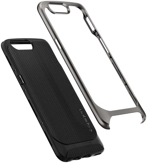Spigen Neo Hybrid Hoesje OnePlus 5 Grijs afbeelding 3