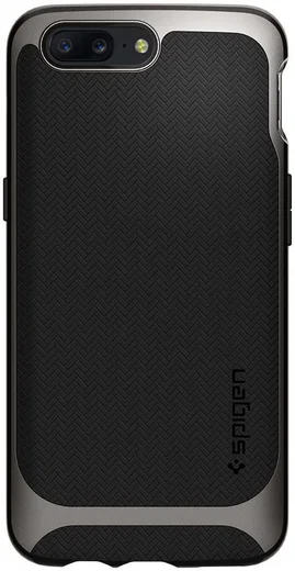 Spigen Neo Hybrid Hoesje OnePlus 5 Grijs afbeelding 4