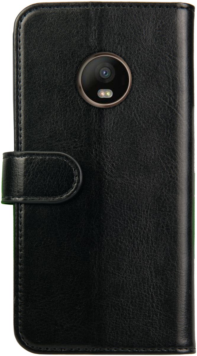 Rosso Element Motorola Moto G5s Plus Hoesje Book Cover Zwart afbeelding 2