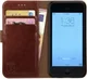 Rosso Element Apple iPhone 5C Hoesje Book Cover Bruin afbeelding 1