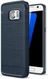 Samsung Galaxy S7 Geborsteld Hoesje Blauw afbeelding 1