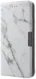 Apple iPhone 6S Marmer Portemonnee Hoesje Wit afbeelding 1