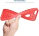 Apple iPhone 5(S)/SE Geborsteld TPU Hoesje Rood afbeelding 6