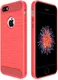 Apple iPhone 5(S)/SE Geborsteld TPU Hoesje Rood afbeelding 2