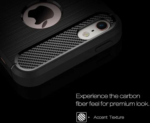 Apple iPhone 5(S)/SE Geborsteld TPU Hoesje Blauw afbeelding 4