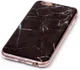 Apple iPhone 6 / 6S TPU Hoesje Marmer Zwart afbeelding 4