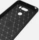 LG V30 / V30S Geborsteld TPU Hoesje Zwart afbeelding 9