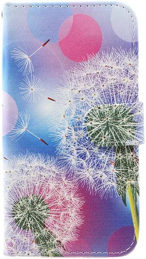 Samsung Galaxy A5 (2017) Portemonnee Hoesje Paardenbloem afbeelding 1