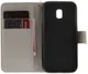 Samsung Galaxy J3 (2017) Portemonnee Hoesje met Uil Print afbeelding 3