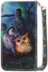 Samsung Galaxy J3 (2017) Portemonnee Hoesje met Uil Print afbeelding 4